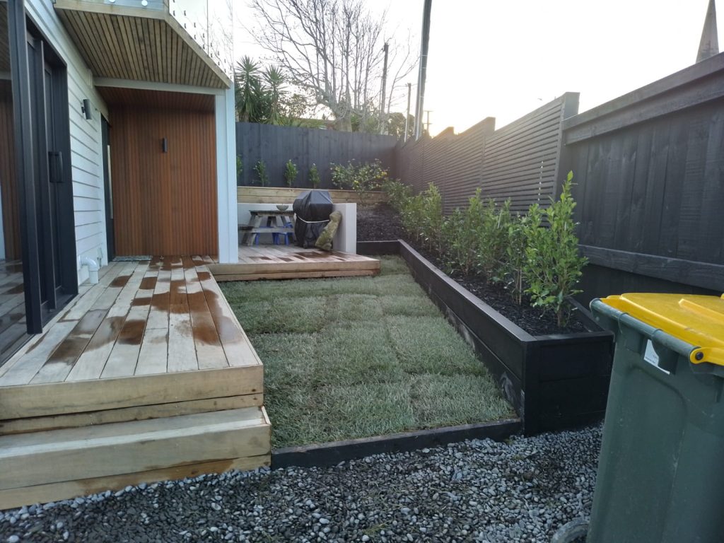 Landscaping ideas for a new build in Auckland